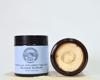 Vanilla Infused Tallow Sugar Scrub