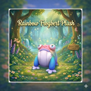Palia Rainbow Frogbert Plush