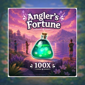 Palia 100X Angler’s Fortune | Cozy Fishing Item