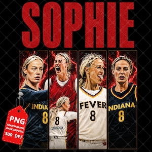 Sophie Cunningham PNG: Camiseta gráfica de jugadora de baloncesto (descarga digital)