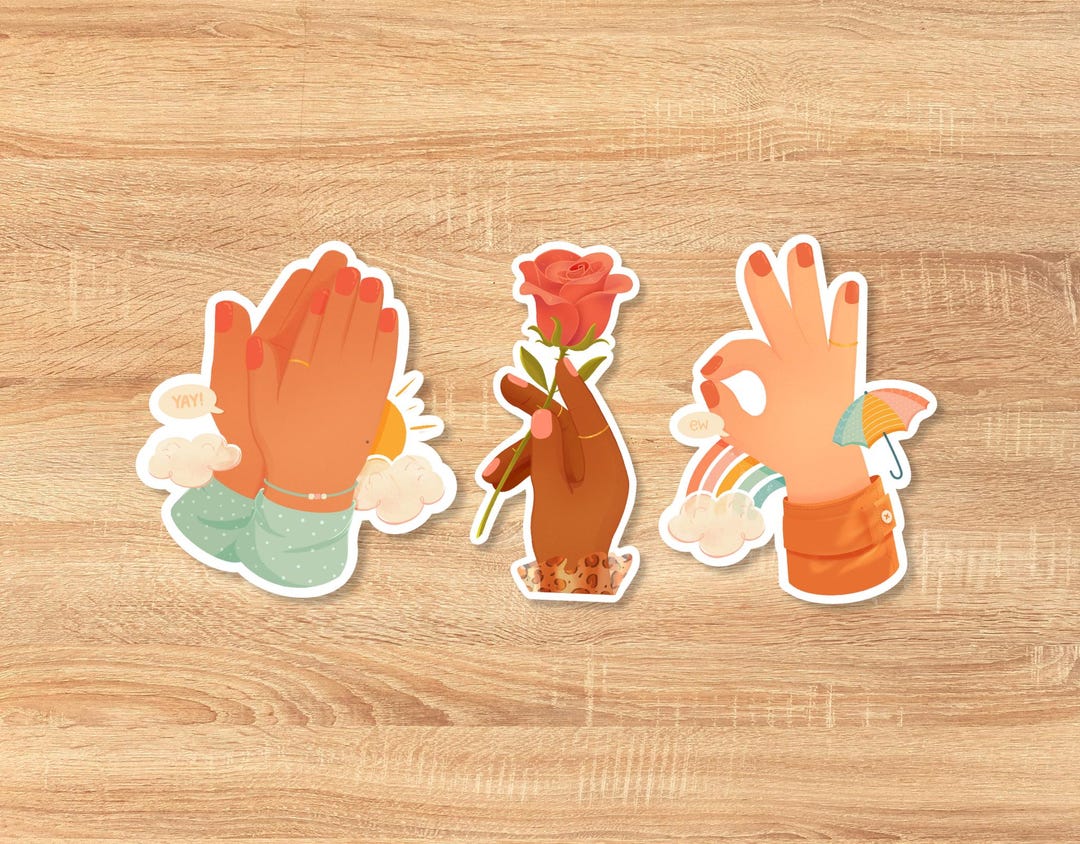Mental Health Sticker Bundle - Set of 3 Stickers - Anxiety - Self Care ...