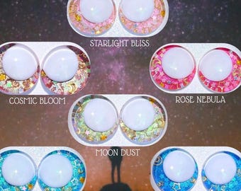 Hand-Painted Safety Eyes; Sinker Eyes: Star Struck Collection (20mm-30mm)