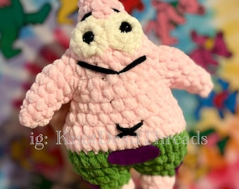 Amigurumi; Plushie - Silly Sea Star