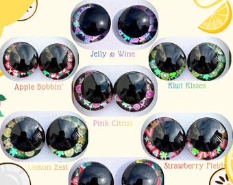 Hand-Painted Safety Eyes; Sinker Eyes: Sweet Harvest Limited Edition Collection (30mm)