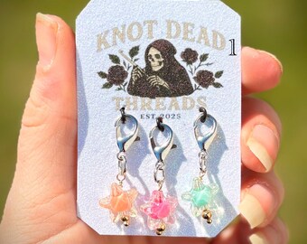 Stitch Markers: Starry