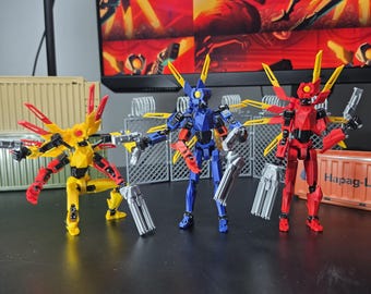 Ultrakill V1 Dummy 13 Articulated  Collectible Action Figure