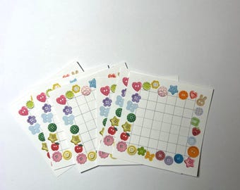 Button Memo Pads | Junk Journal, Scrapbook Supplies, Desk Accessories