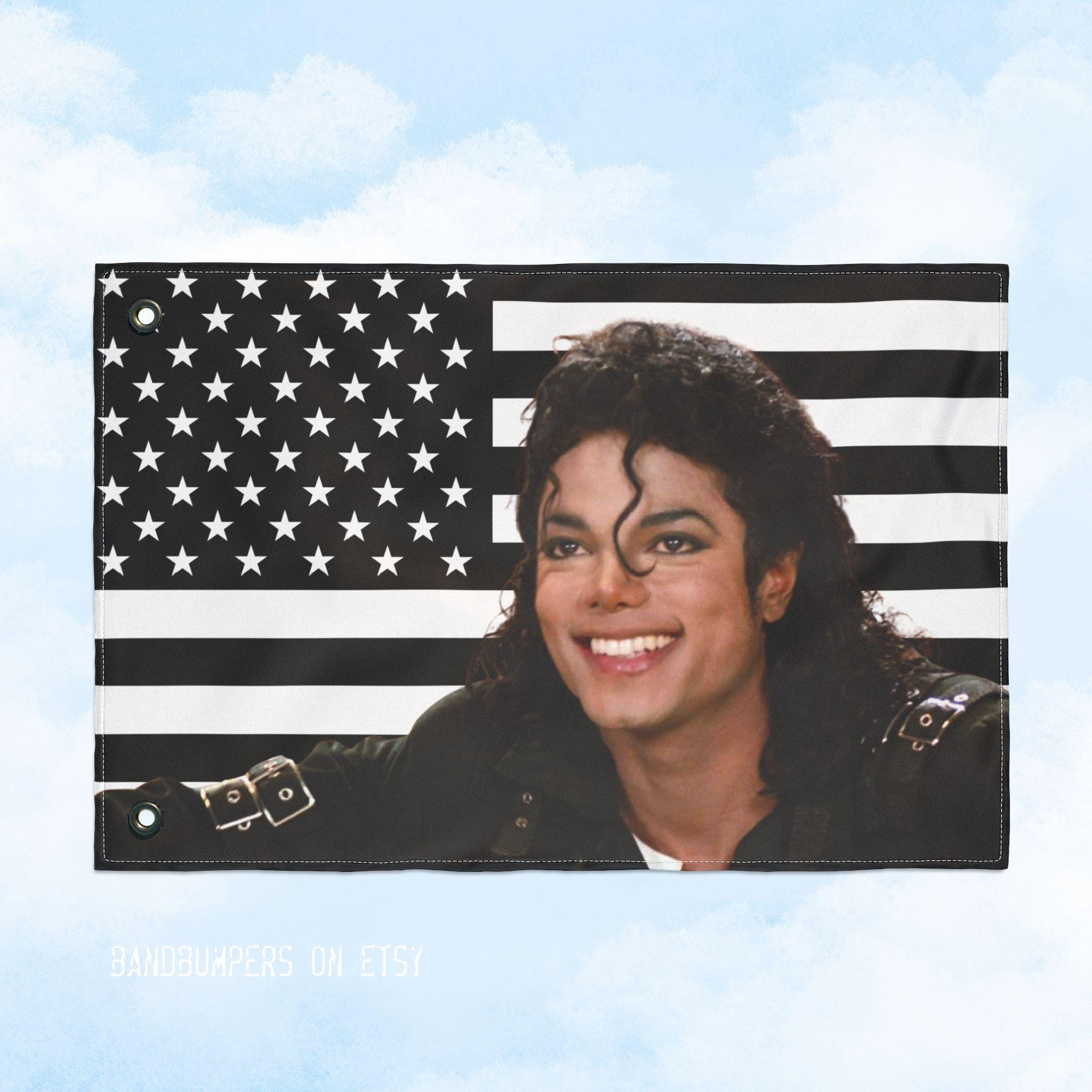 Michael Jackson Flag - Etsy Finland