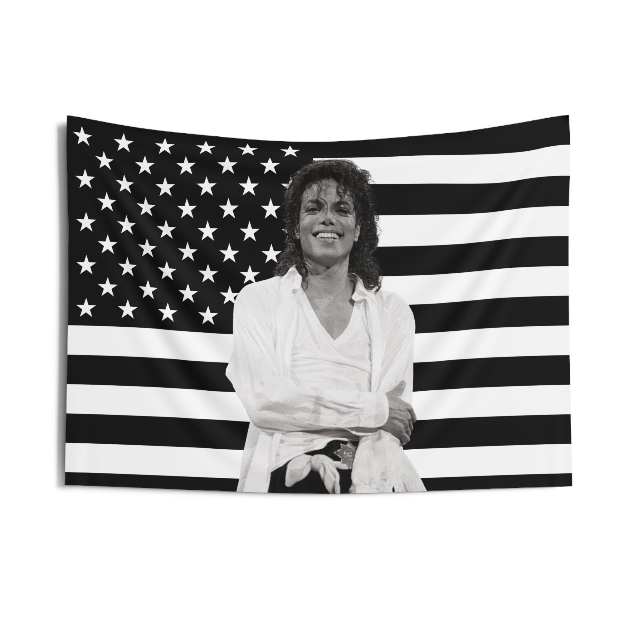 Michael Jackson Flag - Etsy Israel