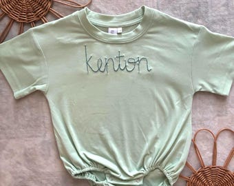 Personalized Baby Bubble Romper