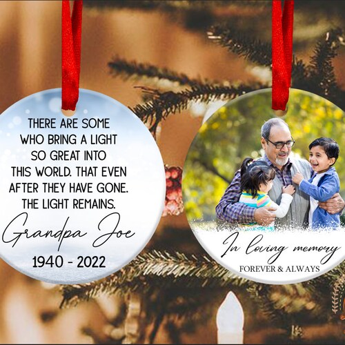 Memorial Ornament Wings of Heaven in Loving Memory Etsy