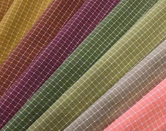 Yarn Dyed Gingham Fabric,Checked Fabric,Lightweight Plaid Shirts Dress Curtain Sewing Upholstery
