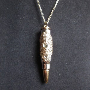 Silver Bullet Necklace