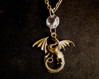 Bronze Dragon Necklace