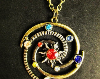 Solar System Pendant Necklace