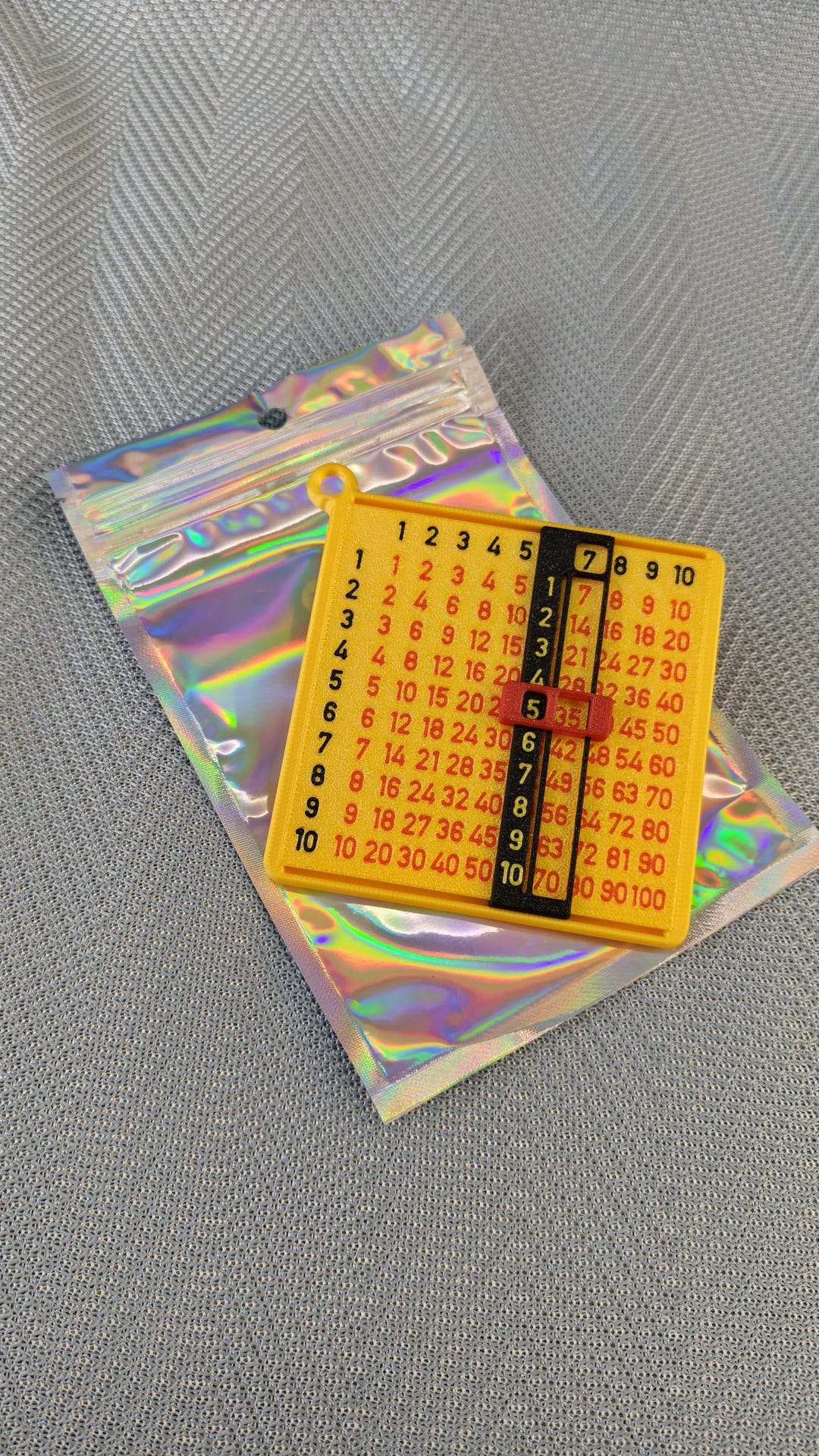 3d Table Math 3D Printed Multiplication Table Learning Kit - Etsy