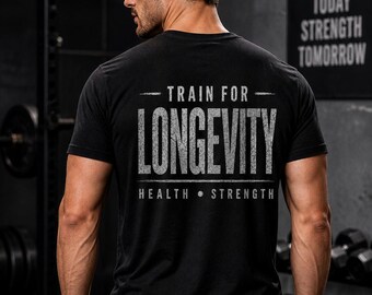 No Shortcuts It's a Long Game T-shirt | Train for Longevity Tee
