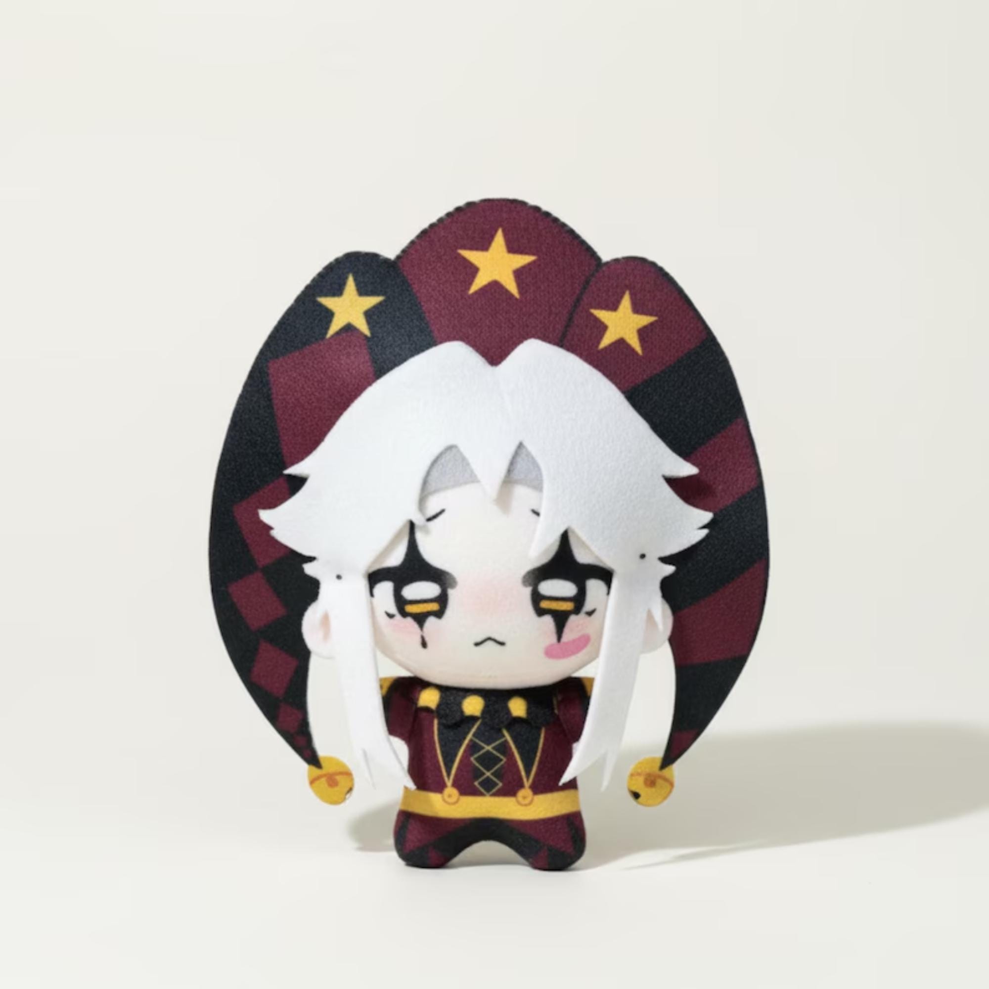 Digital Circus Inspired Pierrot Plush Doll 10cm | Cute Circus