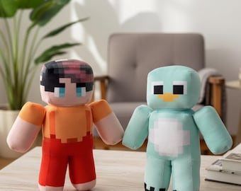 Pelúcia do Milo e Chip de 25 cm – Brinquedo de Pelúcia Fofo de Anime, Presente Kawaii para Crianças, Boneco de Pelúcia Colecionável de Personagem de Desenho Animado