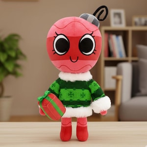 Pluszowa Bobette Dandy’s World 35 cm | Urocza pluszowa zabawka | Miękka lalka Kawaii | Kolekcjonerski prezent dla gracza | Przytulna pluszowa dekoracja pokoju