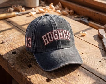 Gorra bordada lavada del equipo de hockey de EE. UU. 43, gorra ajustable unisex desgastada, estilo deportivo bordado, regalo para hombres y mujeres.