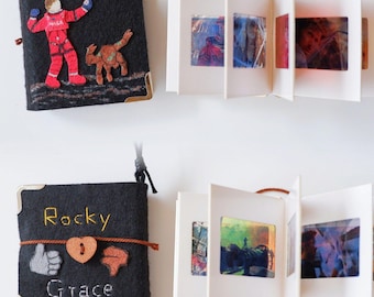 Project Hail Mary Flip Film Book, Rocky & Grace Reversal Film Strip,Sci-Fi Fan Gift