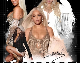 Beyonce Cowboy Carter Tour, png, afdrukbare afbeelding (digitale download)