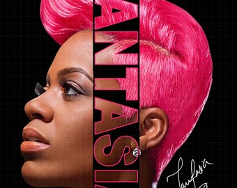 Fantasia Barrino Rock Soul Tour, png, concert T-shirtontwerp (digitale download)
