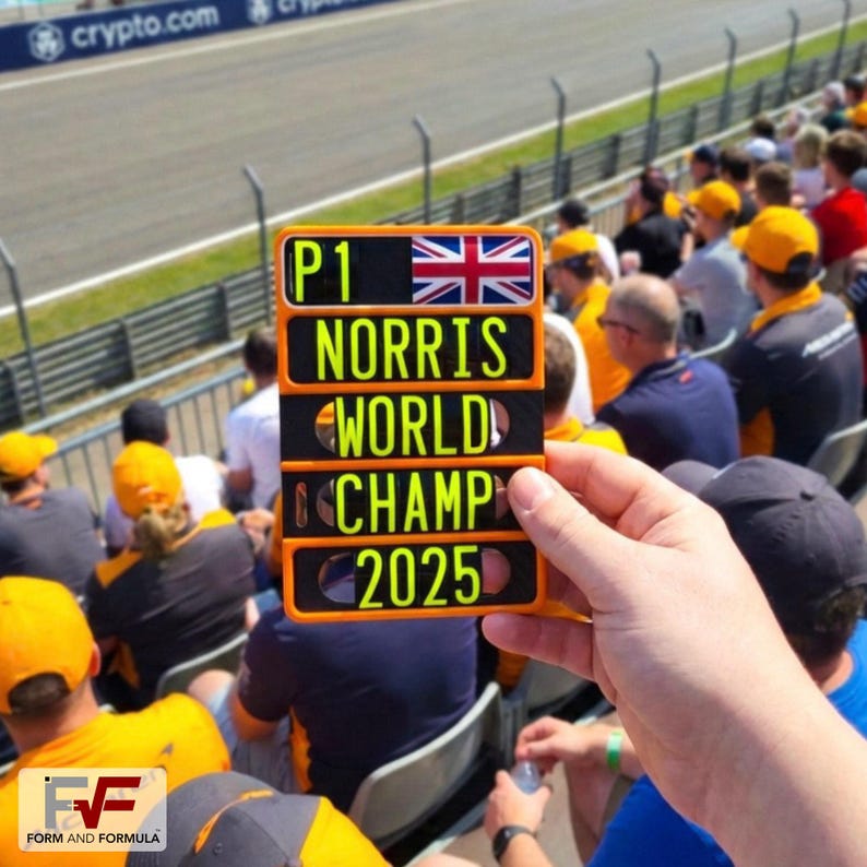 Mini Pit Board: Custom Racing Letter Sign, 1/10 Scale Display Model ...