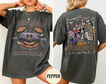 Vintage Disneyland Est.1955 Halloween Shirt, Disney Mickey And Friends Halloween Shirt, Oogie Boogie Bash Shirt, Disney Halloween Trip Tees