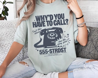 Freya Skye Why'd You Have To Call Shirt, Zombies 4 Nova Bright, Stardust Stars Align Tour, Retro Vintage Phone Tee, Disney Zombies Fan Gift