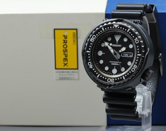 Oh n mint / full set seiko prospex 7c46-0aa0 sbbn011 marinemaster qz men's watch