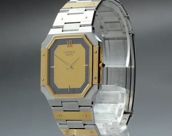 Vintage Classic Japan Quartz Men's Wristwatch Seiko Chronograph