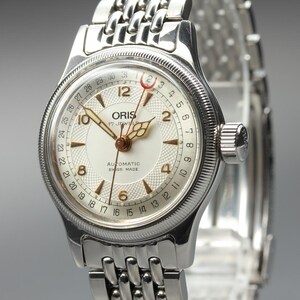 Near mint oris big crown 7400c cal.584 pointer date automatic men's watch japan
