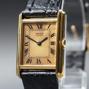 1980 Seiko Tank - Etsy
