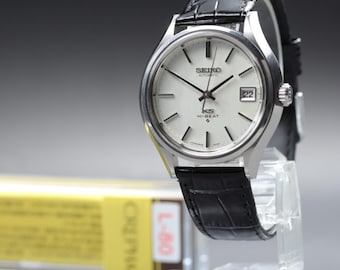 Oh serviced vintage1971 n mint king seiko 5625-7120 hi-beat first model at men's