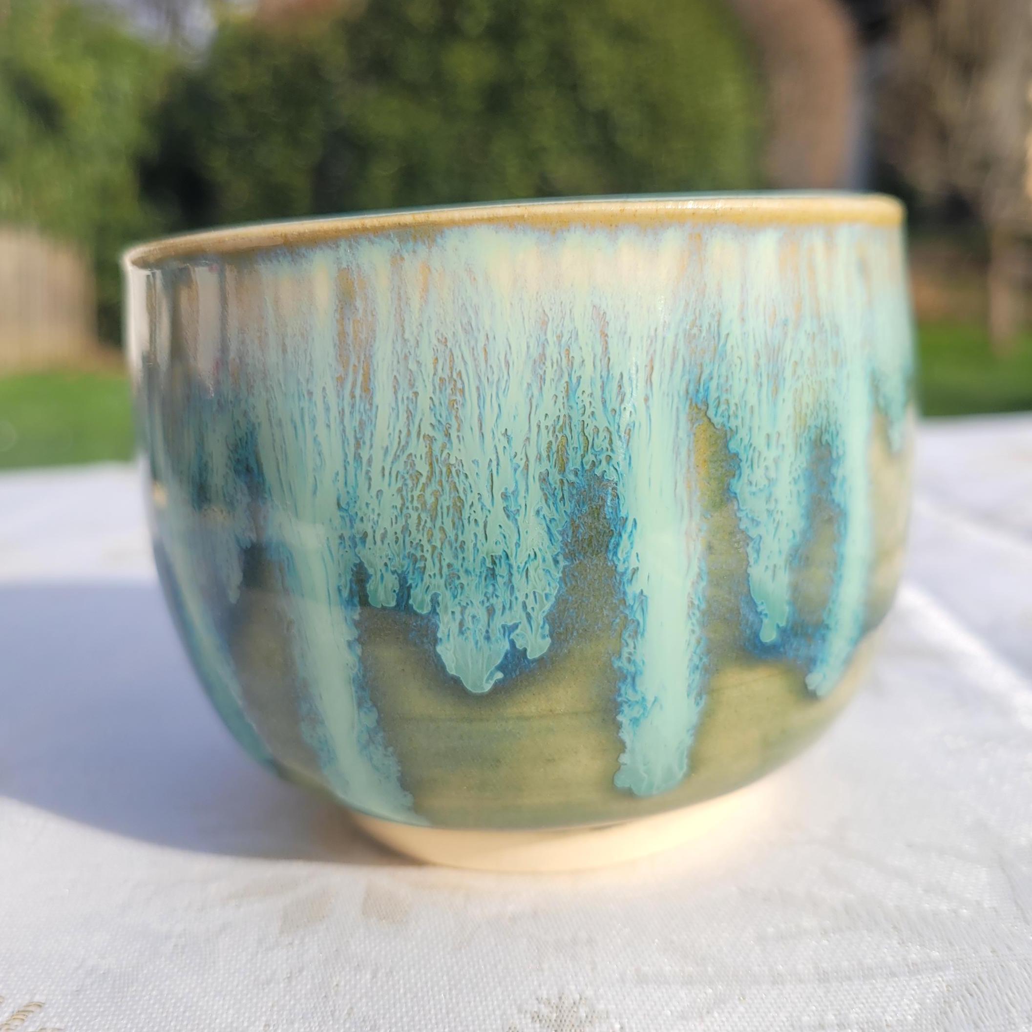 Kat & Roger fait main L.A. Mug céramique pièce d'art