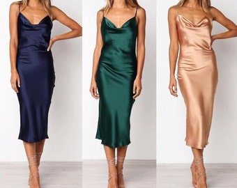 womens copper bridesmaid dresses