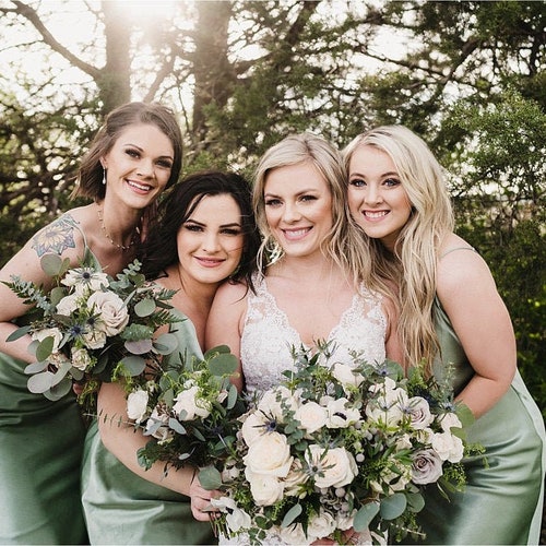 Women bridesmaid satin silk slip bias dress, cowl neck top , camisole dress, bias dress, silk dress, bridesmaid dress, wedding, engagement,