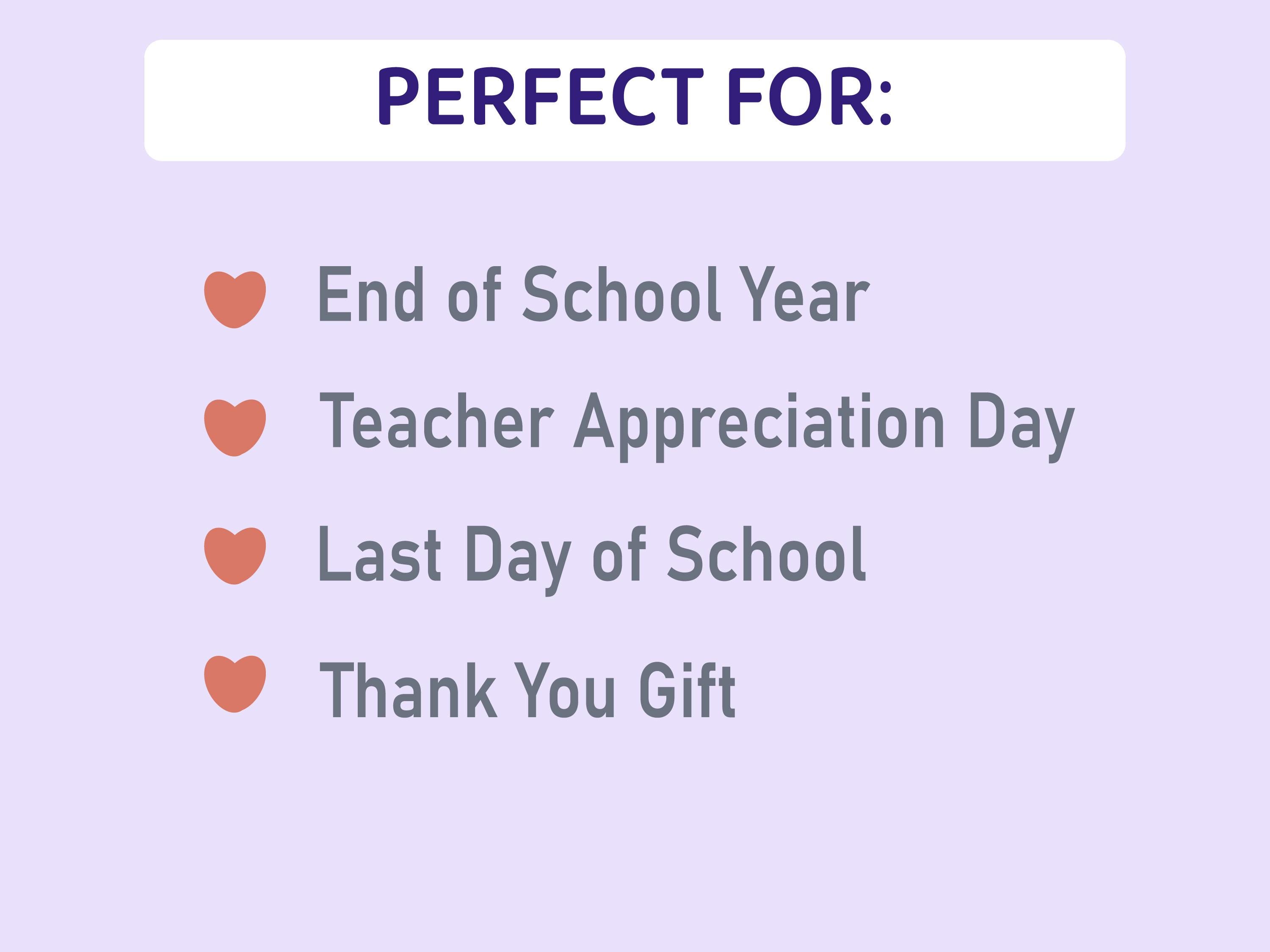 Teacher Appreciation Printable, Thank You Letter Worksheet, End of Year ...