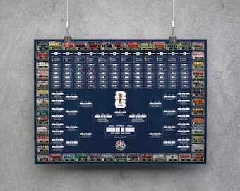 World Cup 2026 Calendar, Printable Wall Chart, Football Match Schedule, Soccer Bracket, World Cup Teams Photos, World Cup Planner Poster