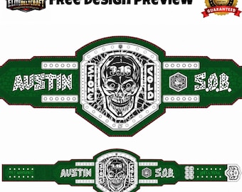 Cintura da campionato di wrestling personalizzata / Cinghia premio con logo personalizzato