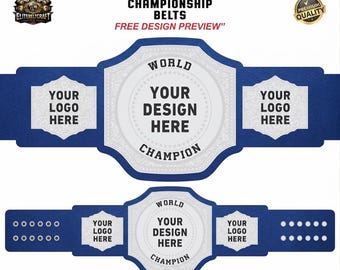 Cinture da titolo personalizzate con logo / Cinture personalizzate / Cintura da wrestling