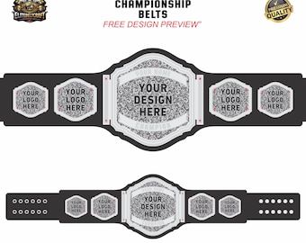 Customized championship belt ; Personalized belt | fantasy belt