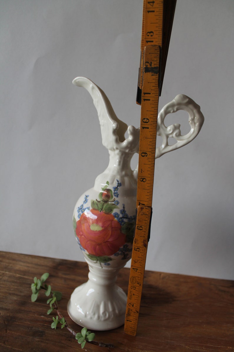 Vintage Cash Family Pottery Pitcher Erwin Tennessee Hand Etsy