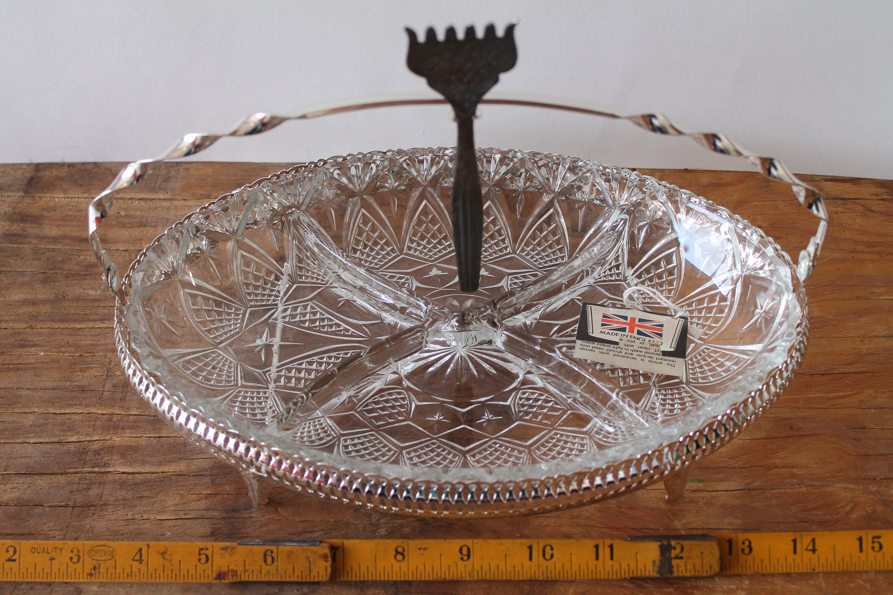 Vintage Queen Anne Silverplate Serving Set cena servicio Etsy España