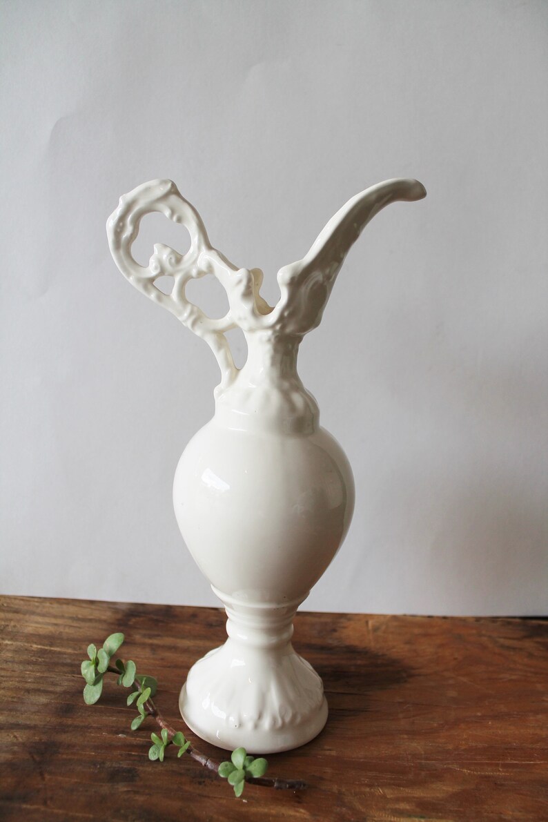 Vintage Cash Family Pottery Pitcher Erwin Tennessee Hand Etsy