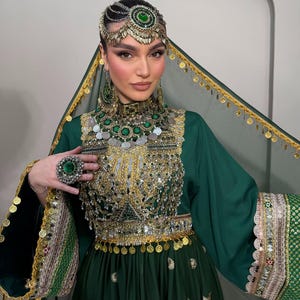 slim fit dress slacks Luxury Dubai Green Evening Dresses with Cape Fuchsia Crystal Gold SS399 main image 0