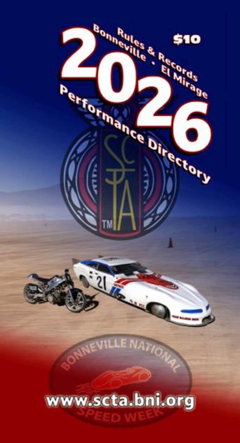 Scta Racing SCTA 2026 EL MIRAGE Racer Bundle 127. Value | 2-shirts Hat 2-stickers ...