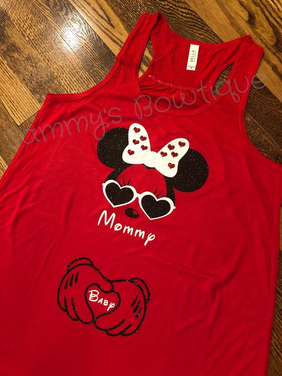 minnie mouse maternity shirt
